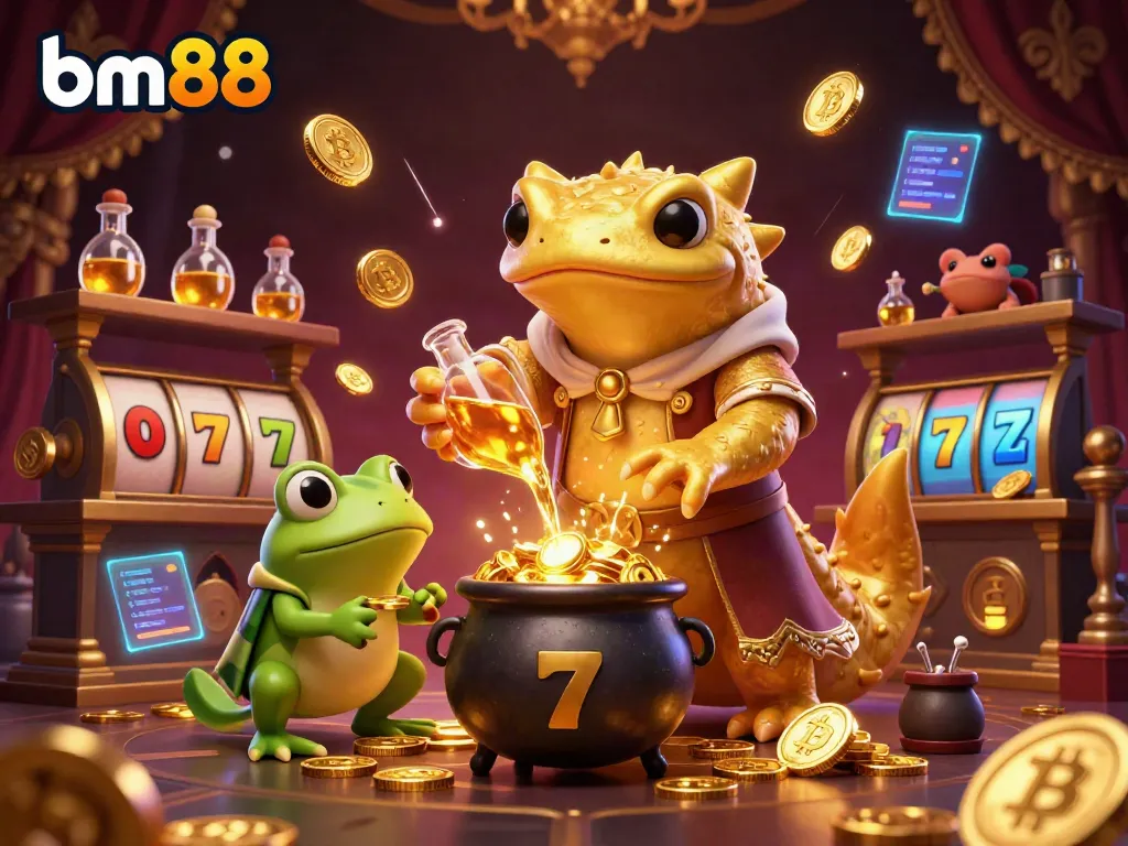 Experience the thrilling gambling world at bm88 with characters that embody excitement and fortune.