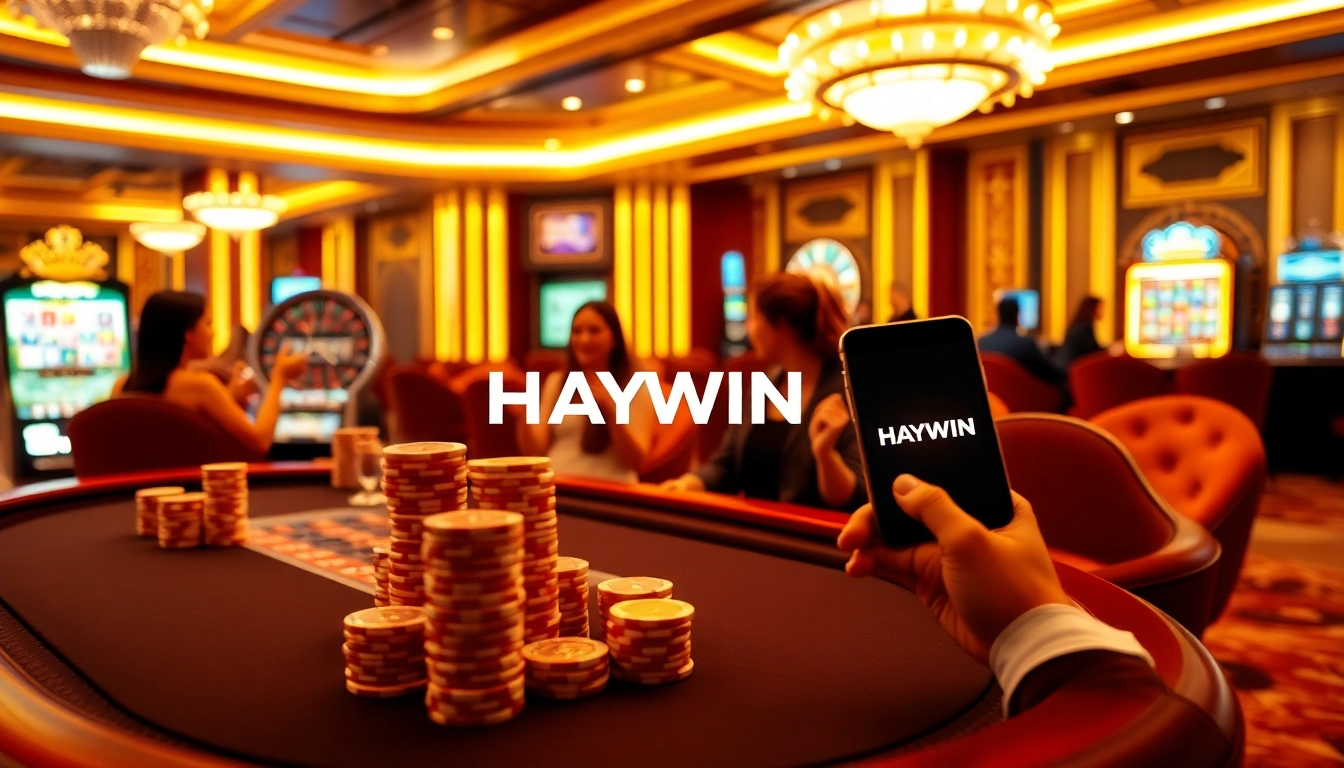 Experience the excitement of ĐĂNG NHẬP HAYWIN at a luxurious online casino.