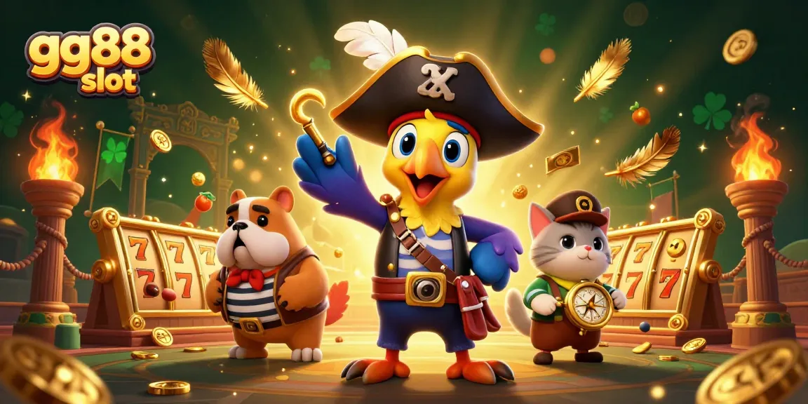 Experience exciting gameplay at gg88 slot with vibrant characters and dynamic casino elements.