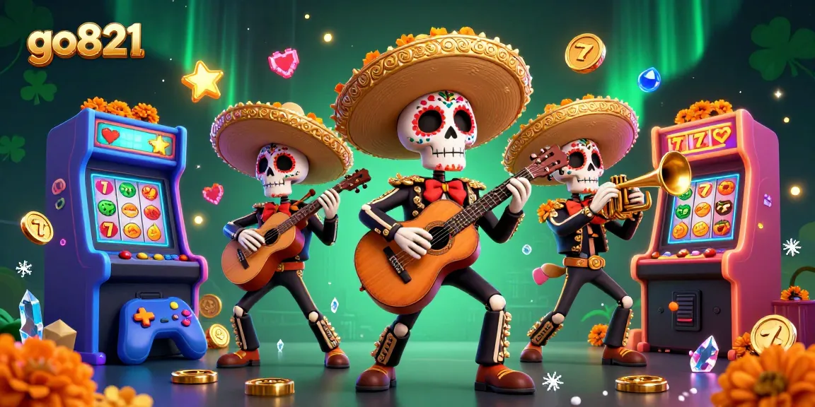 Experience thrilling gameplay at go821 with vibrant 3D characters and arcade elements enhancing your casino experience.